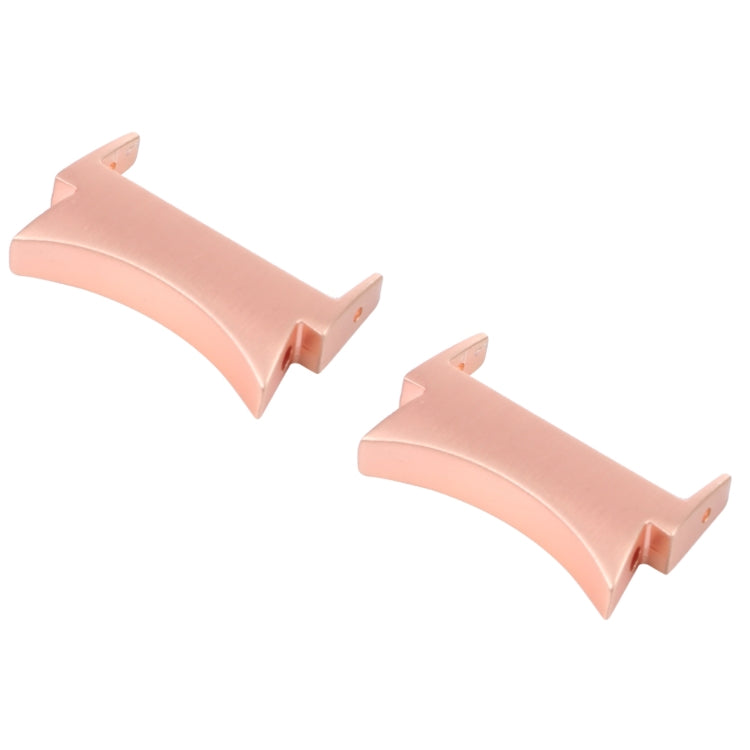 1 Pair For Samsung Galaxy Watch4 40mm / 44mm Smart Watch Watchband Connector Converter (Rose Gold) - free shipping - PMc TechLife - Order now!
