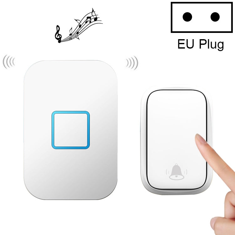 CACAZI FA88 Self-Powered Smart Home Wireless Doorbell, EU Plug(White) - free shipping - PMC TechLife - Order now!