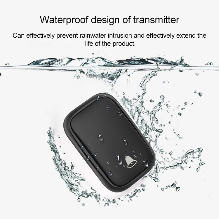 CACAZI FA88 Self-Powered Smart Home Wireless Doorbell, UK Plug(Black) - Wireless Doorbell by CACAZI | Online Shopping South Africa | PMC TechLife | Buy Now Pay Later Mobicred