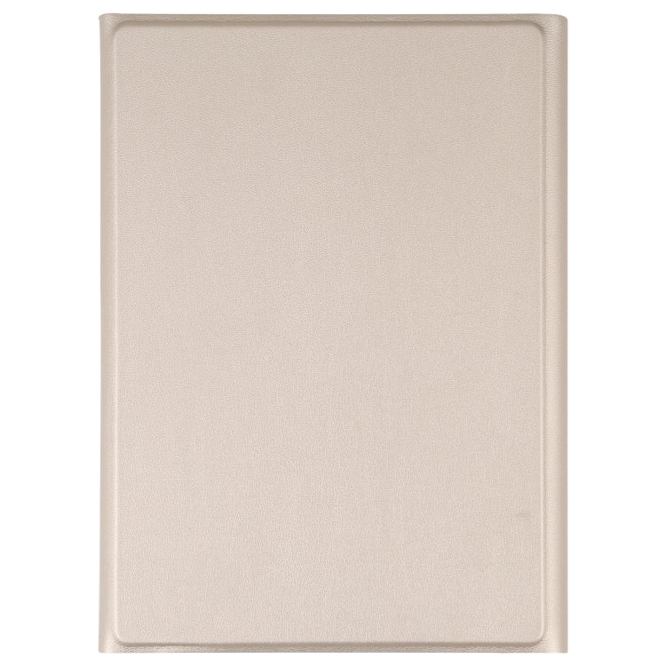 A06S Detachable Lambskin Texture Ultra-thin TPU Backlight Bluetooth Keyboard Leather Tablet Case with Stand For iPad mini 6 (Gold) - For iPad mini by PMC TechLife | Online Shopping South Africa | PMC TechLife