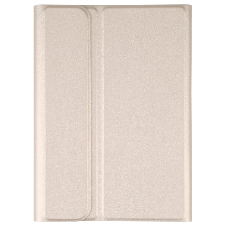 A06S Detachable Lambskin Texture Ultra-thin TPU Backlight Bluetooth Keyboard Leather Tablet Case with Stand For iPad mini 6 (Gold) - For iPad mini by PMC TechLife | Online Shopping South Africa | PMC TechLife