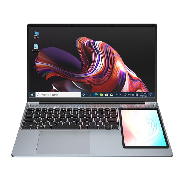 UNIWA ULAP Q15ZR Laptop, 8GB+256GB, 15.6 inch and 7 inch Dual Display Windows 11 Intel Alder Lake N100 Octa Core, EU Plug - free shipping - PMc TechLife - Order now!