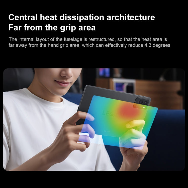 Lenovo LEGION Y700 2025 8.8 inch Anti-glare WiFi Gaming Tablet, 16GB+512GB, Android 14, Qualcomm Snapdragon 8 Gen3 Octa Core (Black) - free shipping - PMc TechLife - Order now!