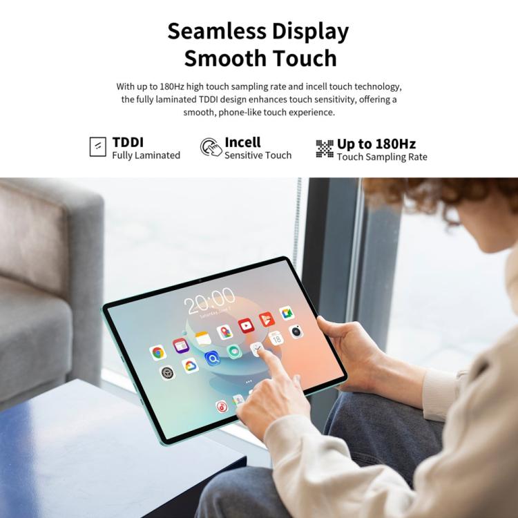 Teclast P50AI WiFi Tablet PC, 6GB+128GB, 11 inch Android 15 Allwinner A733 Octa Core with NPU - free shipping - PMc TechLife - Order now!