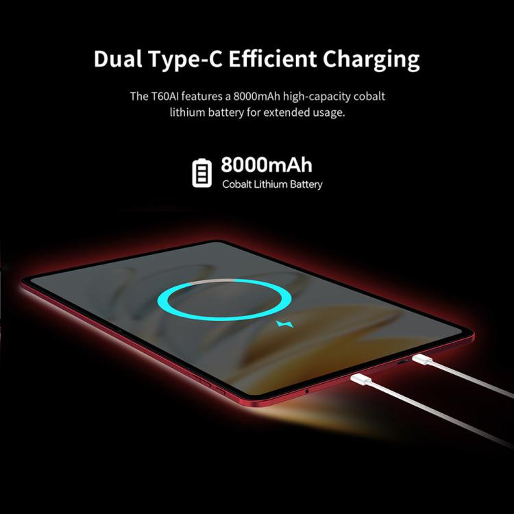 Teclast T60AI WiFi Tablet PC, 6GB+128GB, 12 inch Android 15 Allwinner A733 Octa Core with NPU - free shipping - PMc TechLife - Order now!