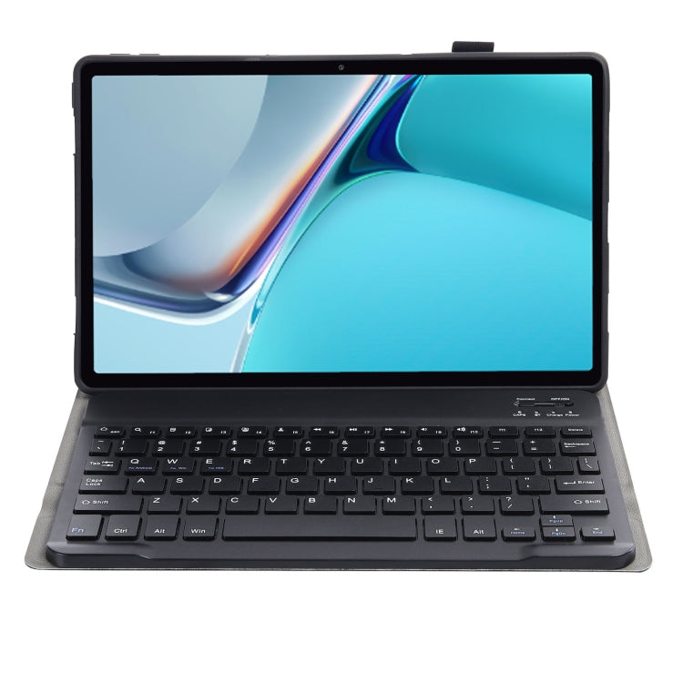 AW11 Detachable Lambskin Texture Ultra-thin TPU Bluetooth Keyboard Leather Tablet Case with Stand For Huawei MatePad 11 2021(Black) - Huawei Keyboard by PMC TechLife | Online Shopping South Africa | PMC TechLife | Buy Now Pay Later Mobicred