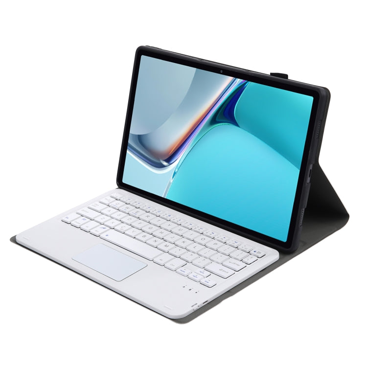 AW11-A Detachable Lambskin Texture Ultra-thin TPU Bluetooth Keyboard Leather Tablet Case with Touchpad & Stand For Huawei MatePad 11 2021(Gold) - Huawei Keyboard by PMC TechLife | Online Shopping South Africa | PMC TechLife