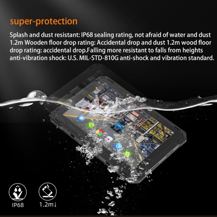 CENAVA A88ST IP68 Rugged Tablet PC, 4GB+64GB, 8 inch Android 11 MTK6771 Octa Core, 4G Network, US Plug - free shipping - PMc TechLife - Order now!