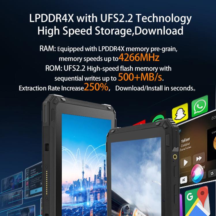 CENAVA A88ST IP68 Rugged Tablet PC, 4GB+64GB, 8 inch Android 11 MTK6771 Octa Core, 4G Network, UK Plug - free shipping - PMc TechLife - Order now!