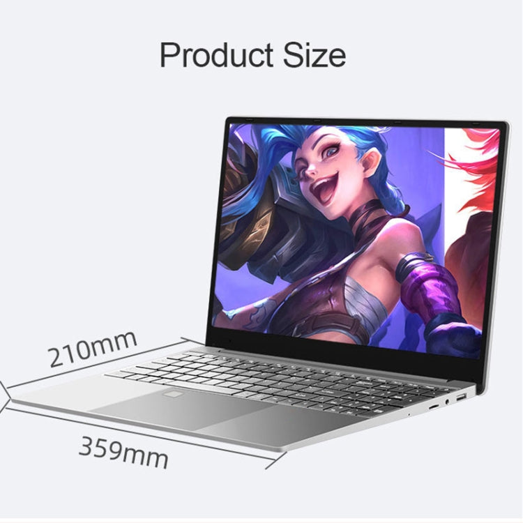 H15 15.6 inch Ultrathin Laptop, 16GB+128GB, Windows 11 Intel Celeron N5095 Quad Core, EU Plug (Rose Gold) - free shipping - PMc TechLife - Order now!