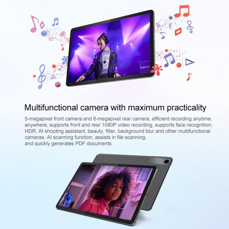 Lenovo S10 10.1 inch WiFi Tablet, 8GB+128GB, ZUI16, MTK Helio G85 Octa Core, Recovery Version (Grey) - free shipping - PMc TechLife - Order now!
