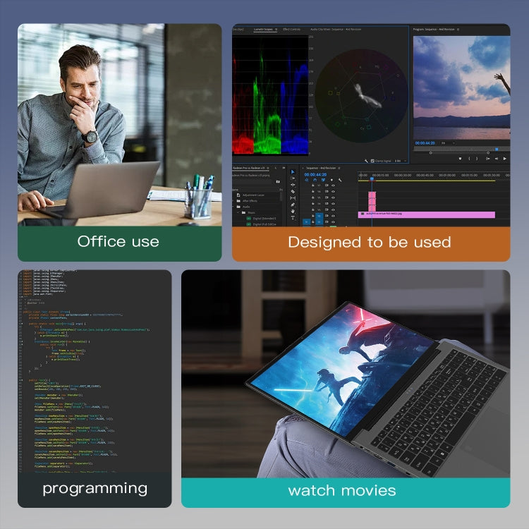 GXMO G156 15.6 inch Laptop, 16GB+512GB, Windows 11 AMD Ryzen 7 5825U Octa Core, Support Fingerprint Unlock, AU Plug - free shipping - PMc TechLife - Order now!