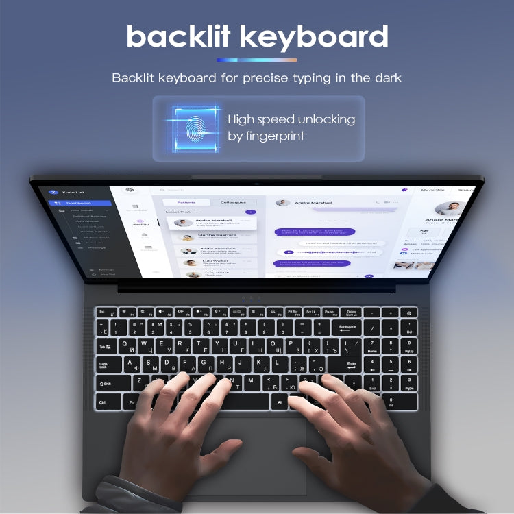 GXMO G156 15.6 inch Laptop, 16GB+512GB, Windows 11 AMD Ryzen 7 5825U Octa Core, Support Fingerprint Unlock, US Plug - free shipping - PMc TechLife - Order now!