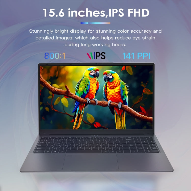 GXMO G156 15.6 inch Laptop, 16GB+512GB, Windows 11 AMD Ryzen 7 5825U Octa Core, Support Fingerprint Unlock, EU Plug - free shipping - PMc TechLife - Order now!