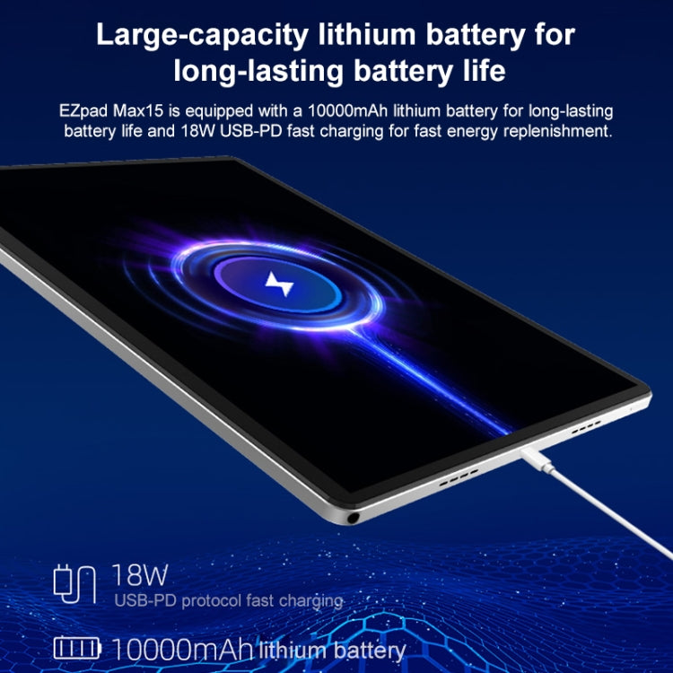 Jumper EZpad Max15 Tablet PC, 8GB+256GB, 15 inch Android 14 OS MediaTek MT8781 Octa Core Network: 4G, EU Plug - free shipping - PMC Jewellery - Order now!