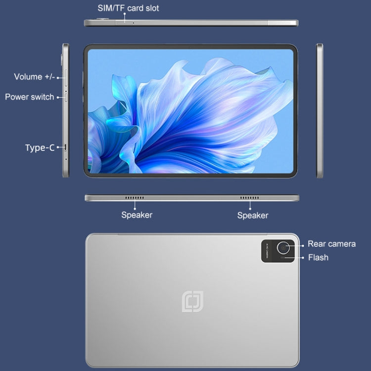 Jumper EZpad M10 Pro Tablet PC, 6GB+128GB, 10.36 inch Android 14 OS Unisoc T606 Octa Core Network: 4G, US Plug - free shipping - PMC Jewellery - Order now!