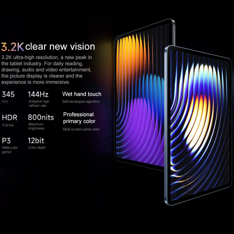 Xiaomi Pad 7 Pro 11.2 inch Soft Light Screen, 12GB+256GB, HyperOS 2 Qualcomm Snapdragon 8s Gen3 Octa Core (Black) - free shipping - PMc TechLife - Order now!