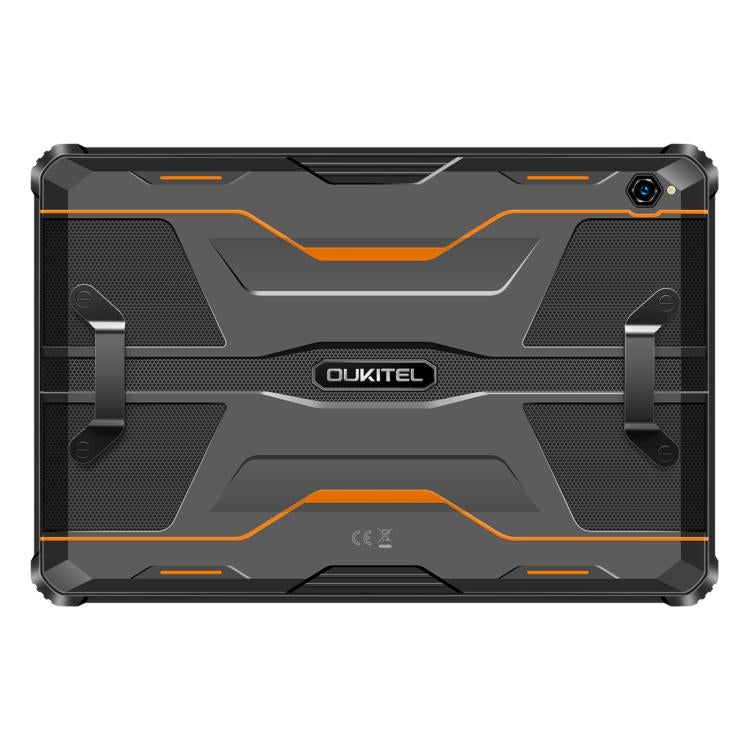 OUKITEL RT9 4G Network IP68/IP69K Rugged Tablet, 6GB+256GB, 11 inch Android 14 Unisoc T606 Octa-Core Support Dual SIM, EU Plug (Orange) - free shipping - PMC Jewellery - Order now!