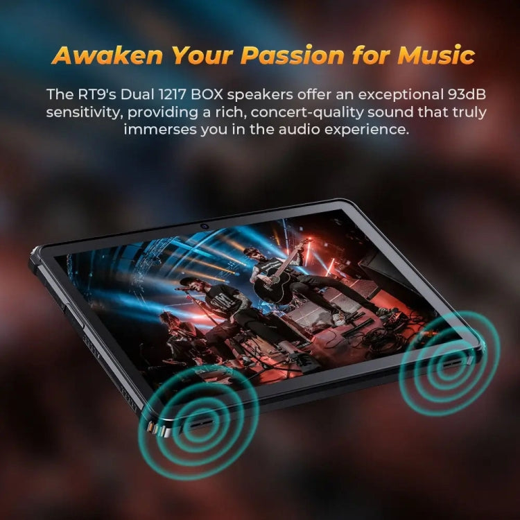 OUKITEL RT9 4G Network IP68/IP69K Rugged Tablet, 6GB+256GB, 11 inch Android 14 Unisoc T606 Octa-Core Support Dual SIM, EU Plug (Orange) - free shipping - PMC Jewellery - Order now!
