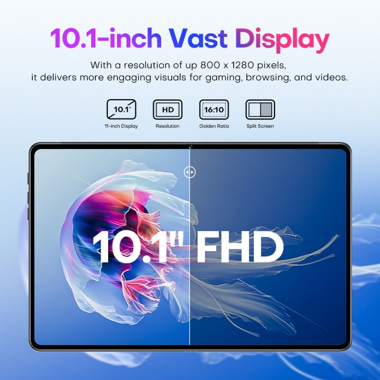 Pad7 Ultra 10.1 inch 3G Phone Call Tablet PC, 2GB+32GB, Android 8.1 MTK6737 Quad Core, US Plug (Silver) - free shipping - PMc TechLife - Order now!