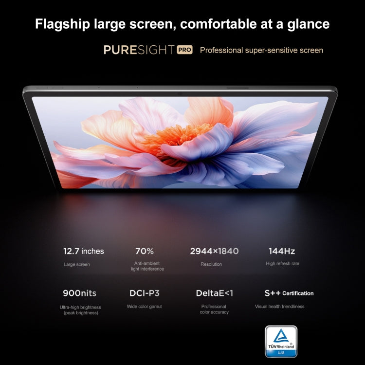 Lenovo YOGA Pad Pro AI 12.7 inch WiFi Tablet, 12GB+256GB, Android OS, Qualcomm Snapdragon 8 Gen3 Octa Core (White) - free shipping - PMc TechLife - Order now!