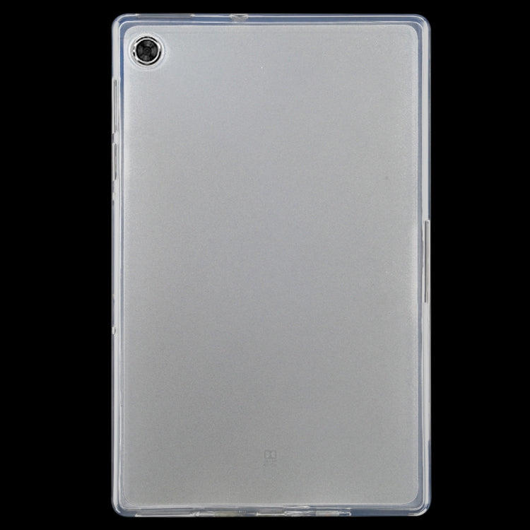 For Lenovo Tab M10 Plus 0.75mm Ultrathin Outside Glossy Inside Frosted TPU Soft Protective Case(Transparent) - Lenovo by PMC TechLife | Online Shopping South Africa | PMC TechLife