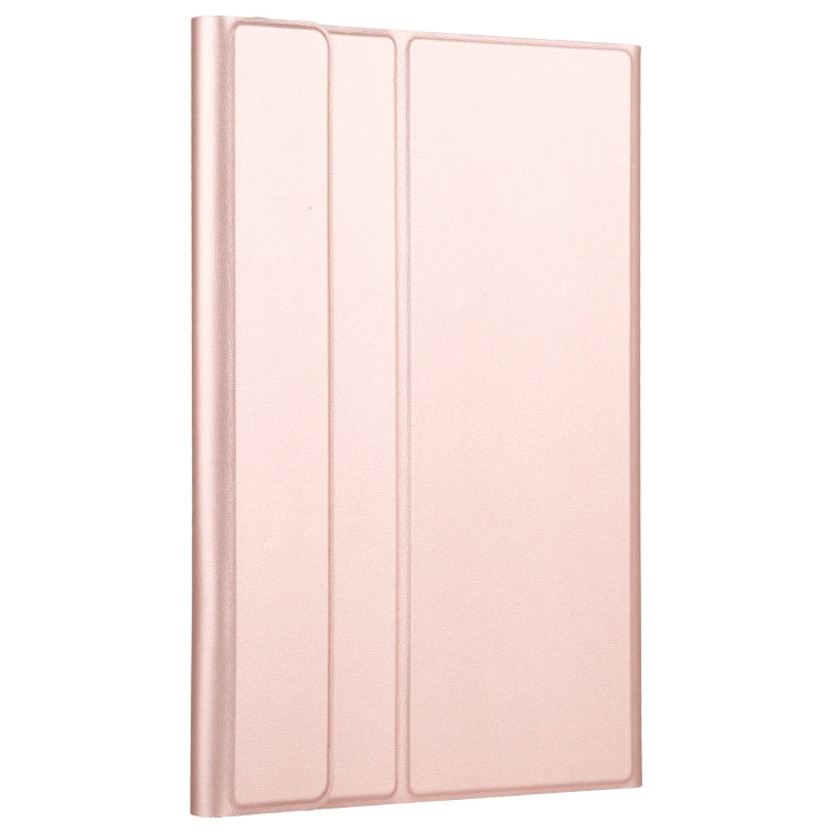A500S Detachable Bluetooth Backlight Keyboard Ultrathin Horizontal Flip Leather Tablet Case with Holder for Samsung Galaxy Tab A7 10.4 (2020) T500 / T505(Rose Gold) - Samsung Keyboard by PMC TechLife | Online Shopping South Africa | PMC TechLife