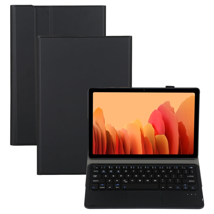 A500-A Detachable Bluetooth Keyboard Ultrathin Horizontal Flip Leather Tablet Case with Touchpad & Holder for Samsung Galaxy Tab A7 10.4 (2020) T500 / T505(Black) - Samsung Keyboard by PMC TechLife | Online Shopping South Africa | PMC TechLife