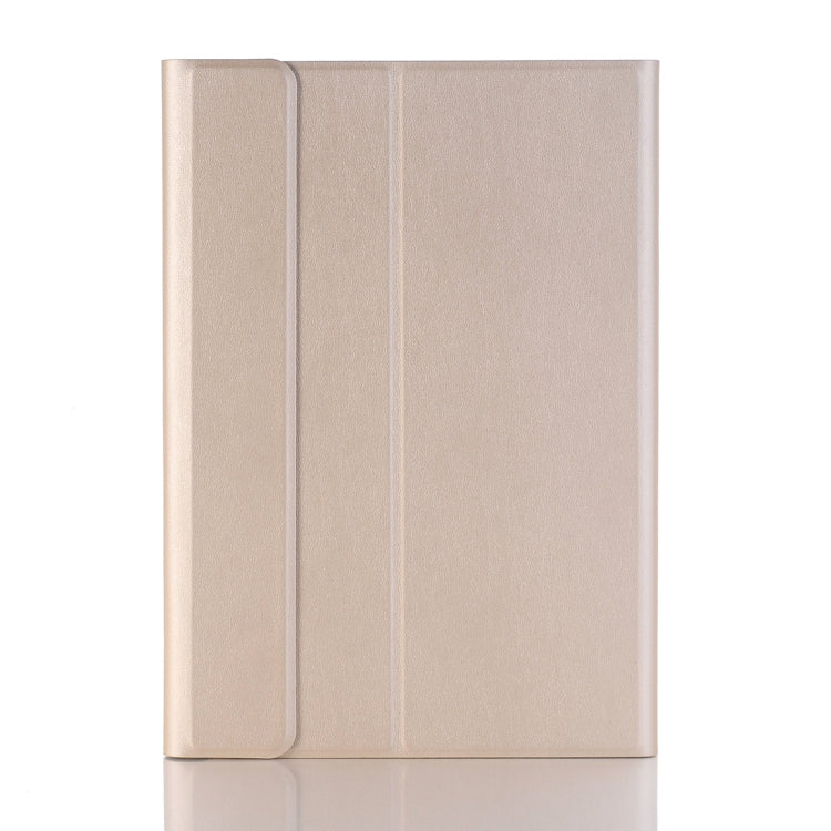 Detachable Bluetooth Keyboard Ultrathin Horizontal Flip Leather Tablet Case for Huawei MediaPad M5 10.8 inch, with Holder(Gold) - Huawei Keyboard by PMC TechLife | Online Shopping South Africa | PMC TechLife | Buy Now Pay Later Mobicred