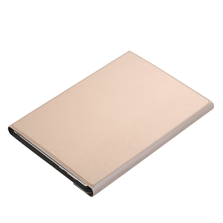 Detachable Bluetooth Keyboard Ultrathin Horizontal Flip Leather Tablet Case for Huawei MediaPad M5 10.8 inch, with Holder(Gold) - Huawei Keyboard by PMC TechLife | Online Shopping South Africa | PMC TechLife | Buy Now Pay Later Mobicred