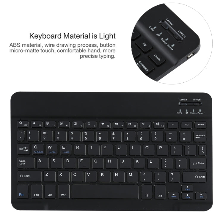 AM13 2 in 1 Removable Bluetooth Keyboard + Protective Leather Tablet Case with Holder for Lenovo Tab P11 Pro (TB-XJ706F)(Black) - Lenovo Keyboard by PMC TechLife | Online Shopping South Africa | PMC TechLife