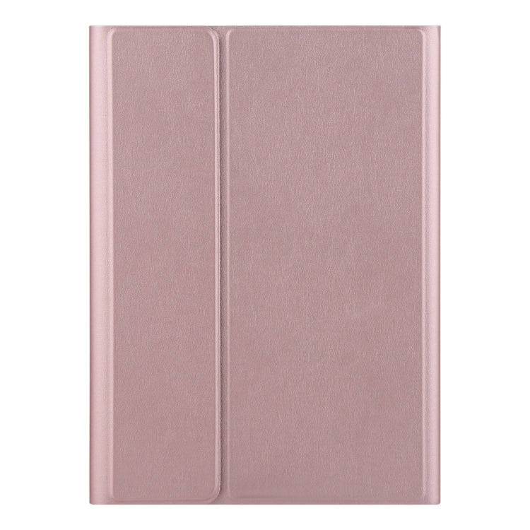 DY-M10ReL-S 2 in 1 Removable Bluetooth Keyboard + Protective Leather Tablet Case with Backlight & Holder for Lenovo Tab M10 FHD REL(Rose Gold) - Lenovo Keyboard by PMC TechLife | Online Shopping South Africa | PMC TechLife