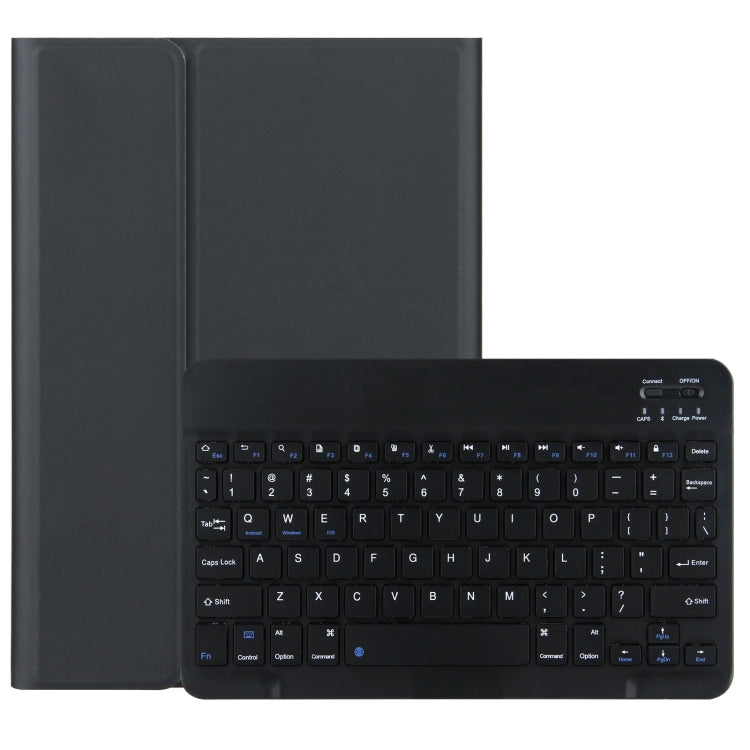 DY-M10ReL 2 in 1 Removable Bluetooth Keyboard + Protective Leather Tablet Case with Holder for Lenovo Tab M10 FHD REL(Black) - Lenovo Keyboard by PMC TechLife | Online Shopping South Africa | PMC TechLife