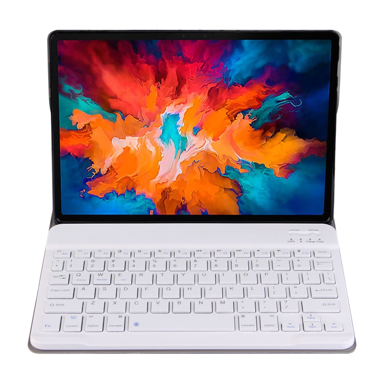 DY-E10 2 in 1 Removable Bluetooth Keyboard + Protective Leather Tablet Case with Holder for Lenovo Tab E10(Rose Gold) - Lenovo Keyboard by PMC TechLife | Online Shopping South Africa | PMC TechLife