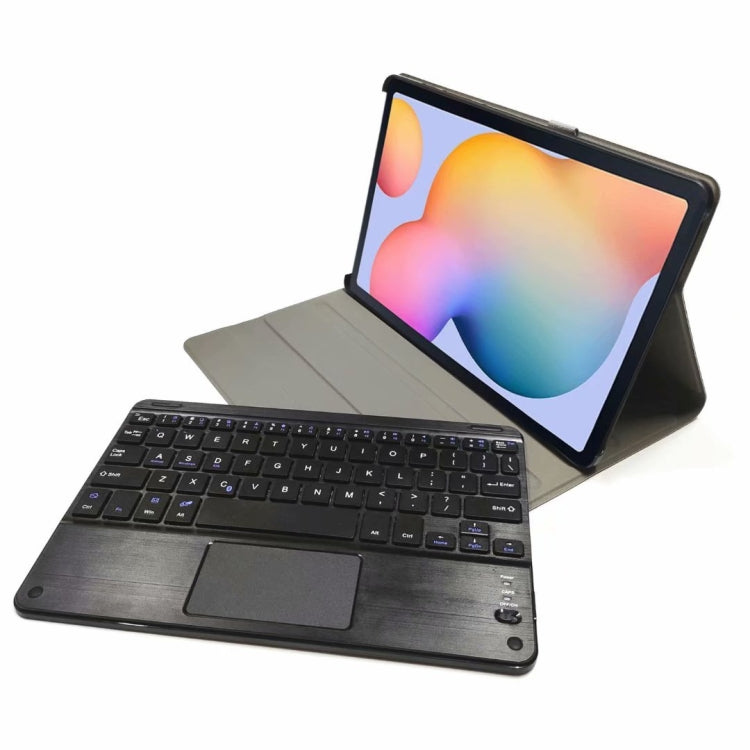DY-E10 2 in 1 Removable Bluetooth Keyboard + Protective Leather Tablet Case with Touchpad & Holder for Lenovo Tab E10(Rose Gold) - Lenovo Keyboard by PMC TechLife | Online Shopping South Africa | PMC TechLife