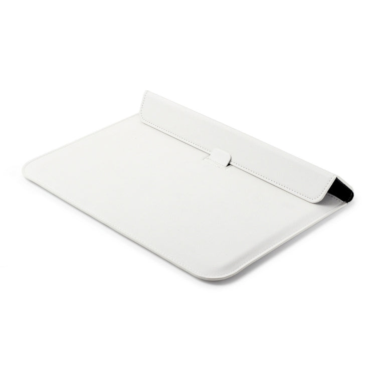Universal Envelope Style PU Leather Case with Holder for Ultrathin Notebook Tablet PC 11.6 inch, Size: 32.5x21.5x1cm(White) - 10 - 11 inch by PMC TechLife | Online Shopping South Africa | PMC TechLife | Buy Now Pay Later Mobicred
