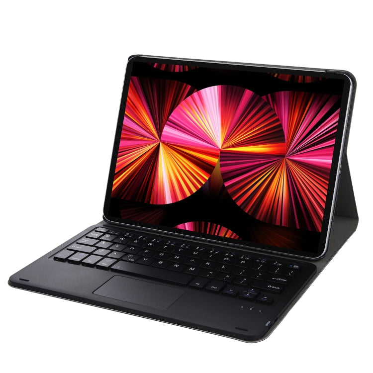 A11-A 2 in 1 Removable Bluetooth Keyboard + Protective Leather Tablet Case with Touchpad & Holder for iPad Pro 11 2022 / 2021 / Air 5 / Air 4 (Black) - For iPad Pro by PMC Jewellery | Online Shopping South Africa | PMC Jewellery | Buy Now Pay Later Mobicred