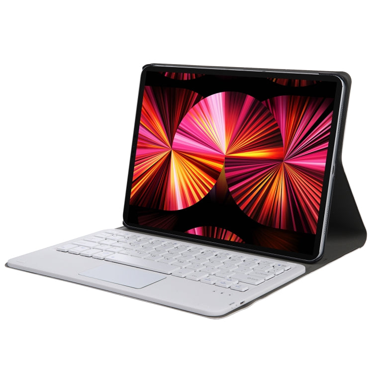 A11-A 2 in 1 Removable Bluetooth Keyboard + Protective Leather Tablet Case with Touchpad & Holder for iPad Pro 11 2021 / 2020 / 2018, iPad Air 2020(Gold) - For iPad Pro by PMC TechLife | Online Shopping South Africa | PMC TechLife