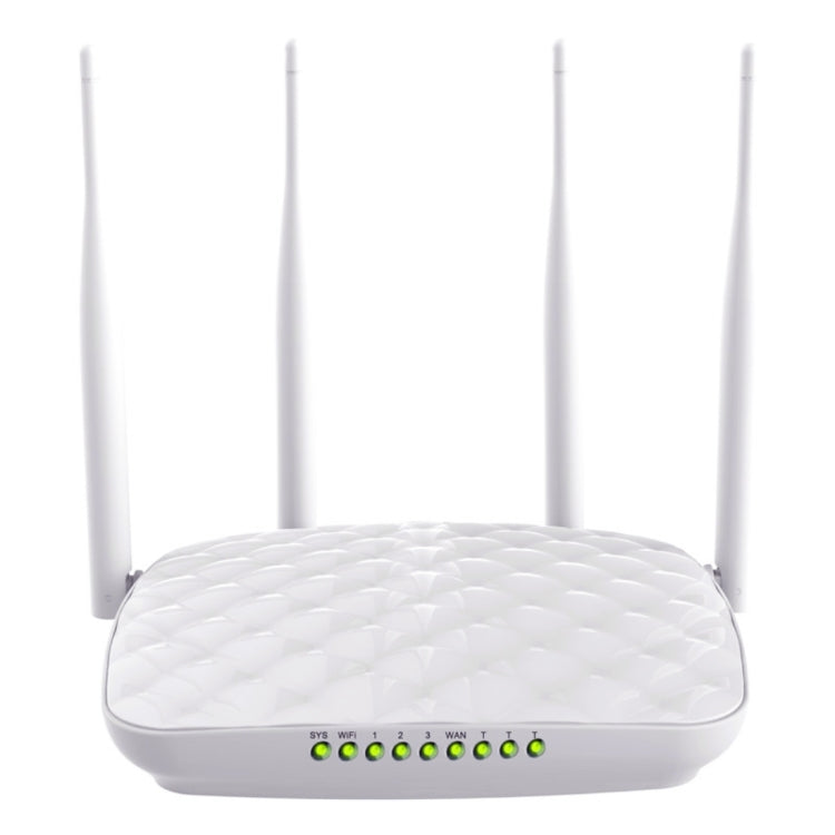 Tenda FH456 Wireless 2.4GHz 300Mbps WiFi Router with 4*5dBi External Antennas(White) - free shipping - PMC Jewellery - Order now!
