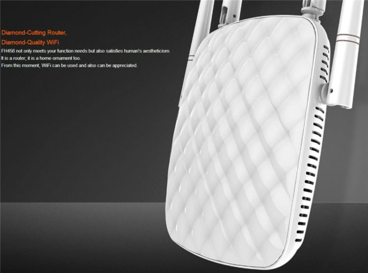 Tenda FH456 Wireless 2.4GHz 300Mbps WiFi Router with 4*5dBi External Antennas(White) - free shipping - PMC Jewellery - Order now!