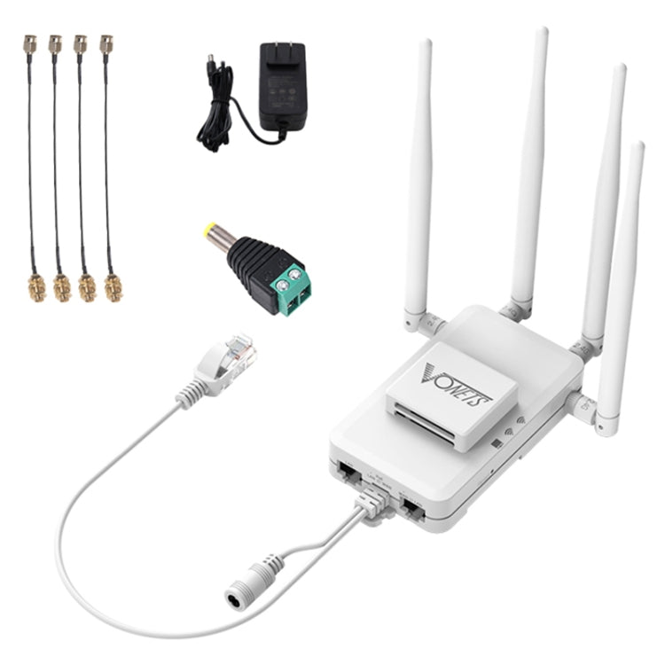 VONETS VAR600-H 600Mbps Wireless Bridge WiFi Repeater, With Power Adapter + 4 Antennas + DC Adapter Set - free shipping - PMC Jewellery - Order now!