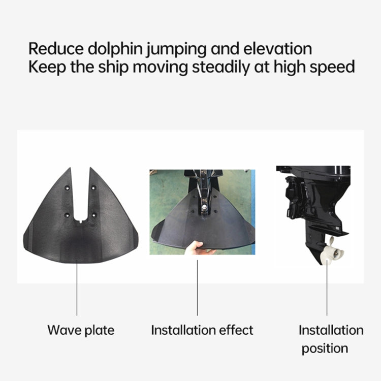 Outboard Motor Wave Pressure Board Sliding Wing Tail for 15 to 300HP Outdrive Stabilizer - Marine Accessories & Parts by PMC TechLife | Online Shopping South Africa | PMC TechLife
