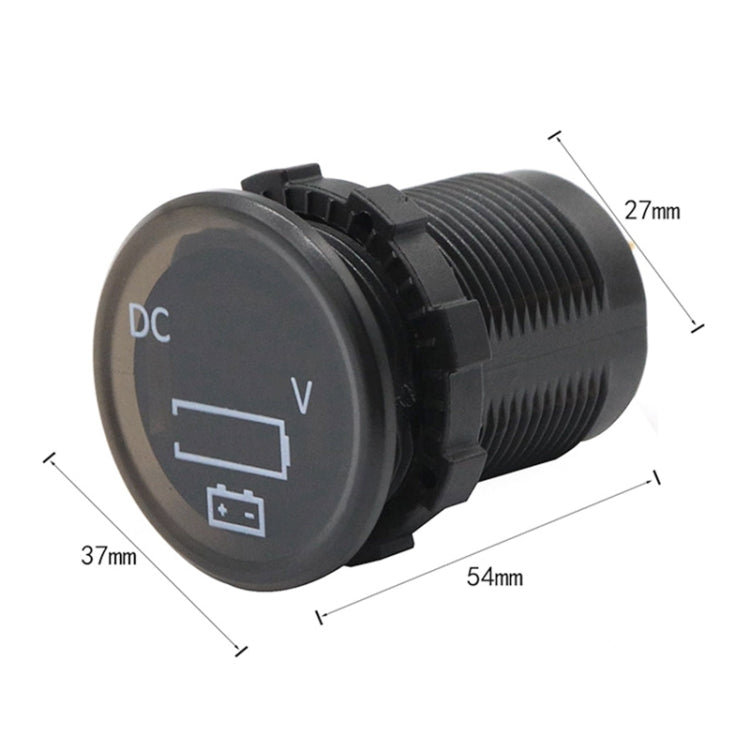 12 / 24V Car / Boat Battery Measurement Meter 5-30V Voltage and Electricity Meter - Marine Accessories & Parts by PMC TechLife | Online Shopping South Africa | PMC TechLife | Buy Now Pay Later Mobicred