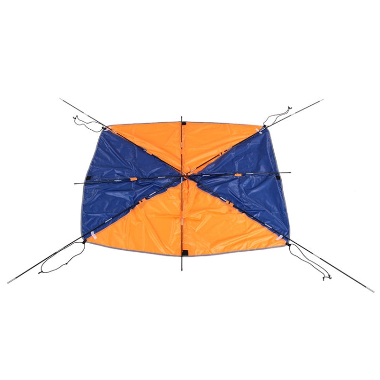 68347 Folding Awning Canoe Rubber Inflatable Boat Parasol Tent for 2 Person,Boat is not Included - Marine Accessories & Parts by PMC TechLife | Online Shopping South Africa | PMC TechLife | Buy Now Pay Later Mobicred