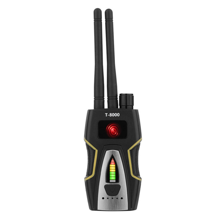 T-8000 RF Signal Detector GSM Audio Finder GPS Scan Detector (Silver) - RF Signal Detector by PMC TechLife | Online Shopping South Africa | PMC TechLife