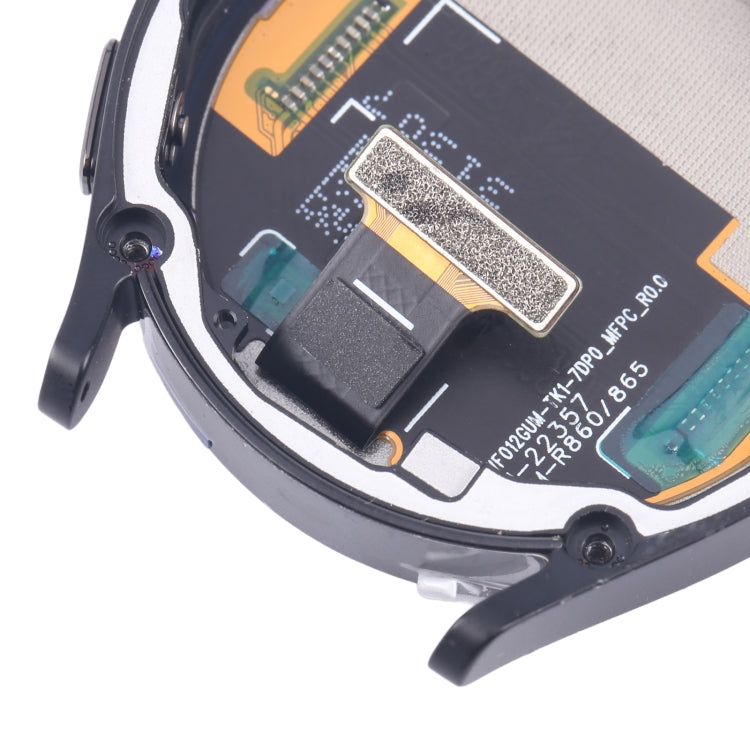 Original LCD Screen Digitizer Full Assembly with Frame for Samsung Galaxy Watch4 40mm SM-R860/R865 (Black) - free shipping - PMc TechLife - Order now!