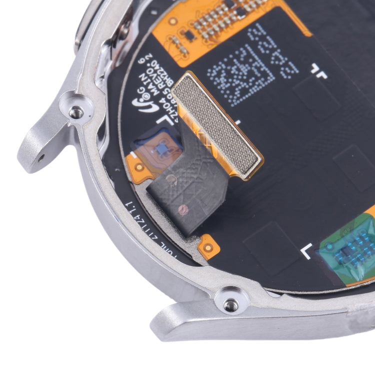Original LCD Screen Digitizer Full Assembly with Frame for Samsung Galaxy Watch4 Classic 46mm SM-R890/R895 (Silver) - free shipping - PMc TechLife - Order now!