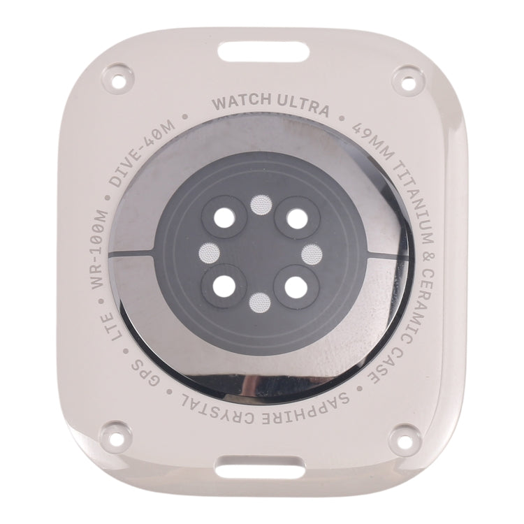 For Apple Watch Ultra 2 49mm A2986 A2987 LTE Version Glass Back Cover(Titanium Gray) - free shipping - PMC TechLife - Order now!