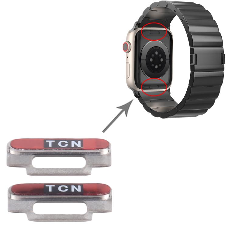 For Apple Watch Series 10 Watch Clasp (Grey) - Other Parts by PMc TechLife | Online Shopping South Africa | PMc TechLife | Buy Now Pay Later Mobicred