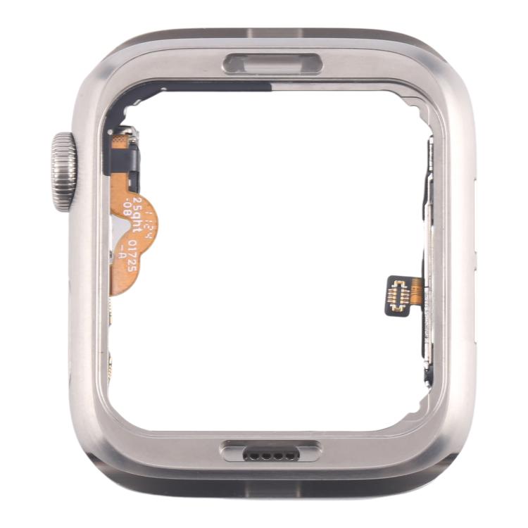 For Apple Watch Series 5 40mm LTE Stainless Steel Middle Frame Bezel Plate with Crown Spin Axis Flex Cable - Middle Frame by PMc TechLife | Online Shopping South Africa | PMc TechLife | Buy Now Pay Later Mobicred